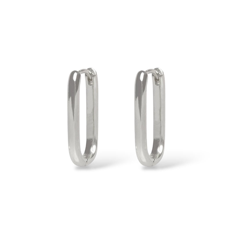 Aurora silver Earrings (Large)