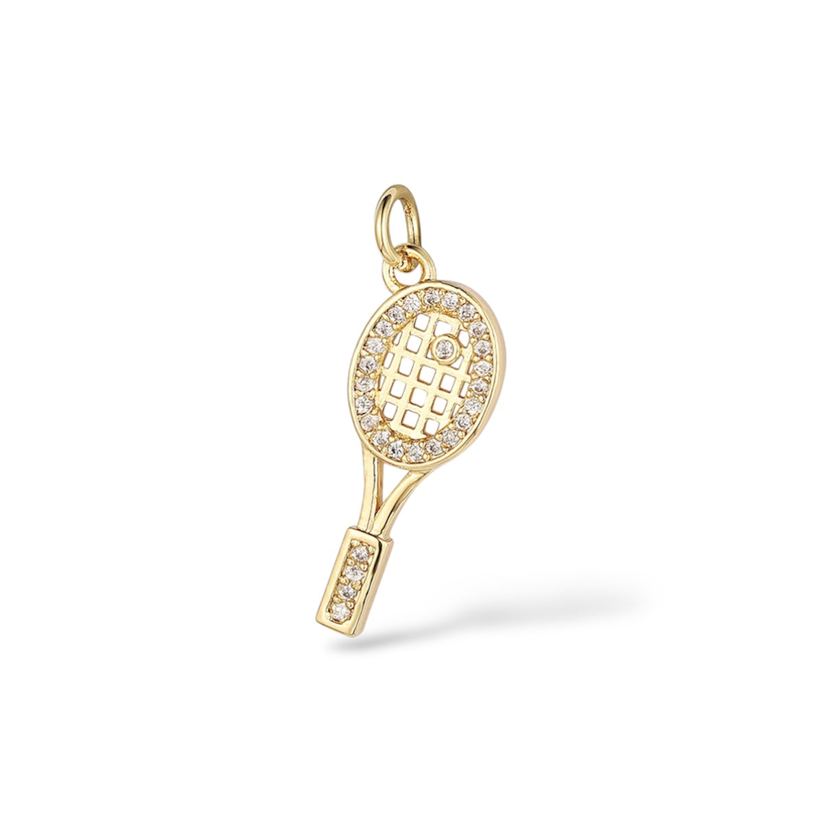 Tennis Girl Charm
