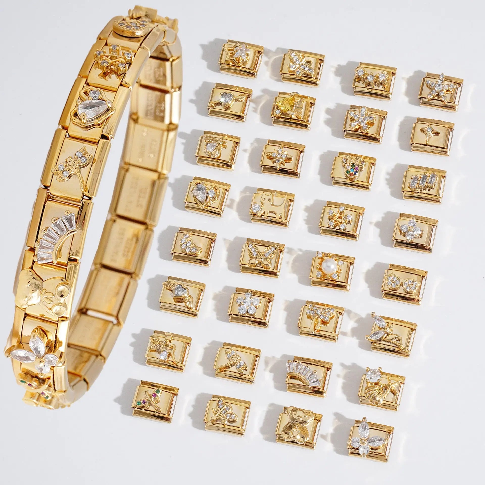 Italian Charm Bracelet High-Quality Water Proof Jewelry for Everyday