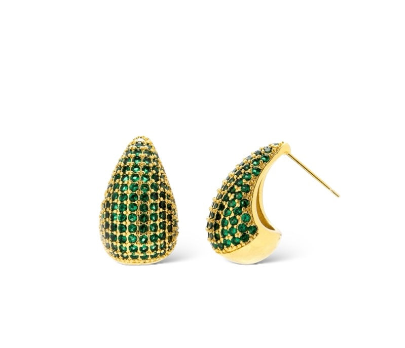 Valentina Green Earrings