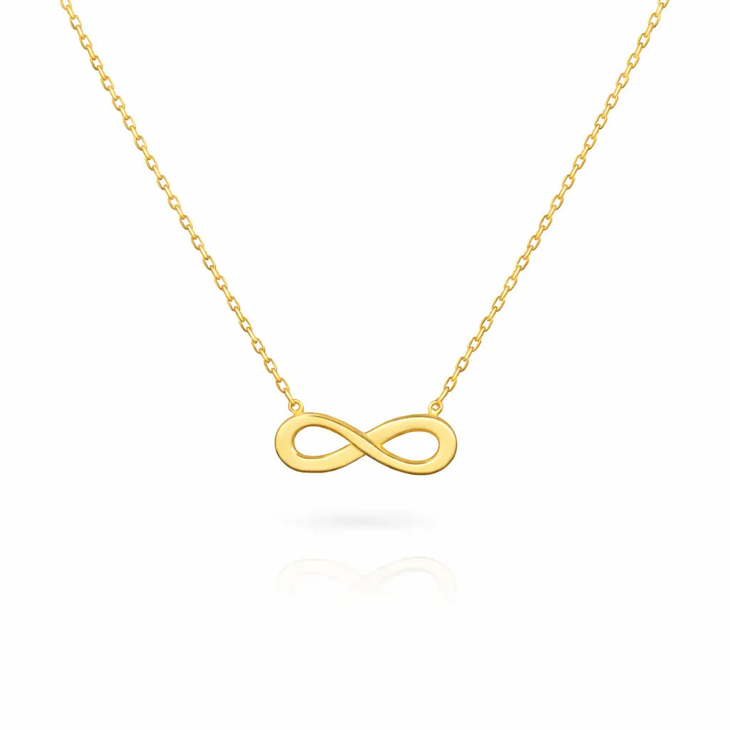 Infinity Necklace – Waterproof Stainless Steel Dainty Valeria Gioielli