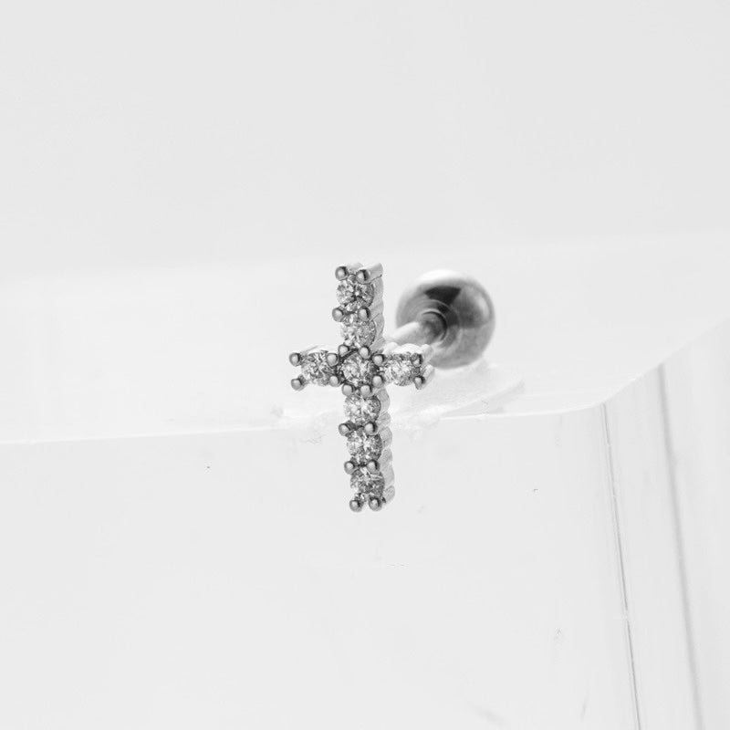Cross piercing