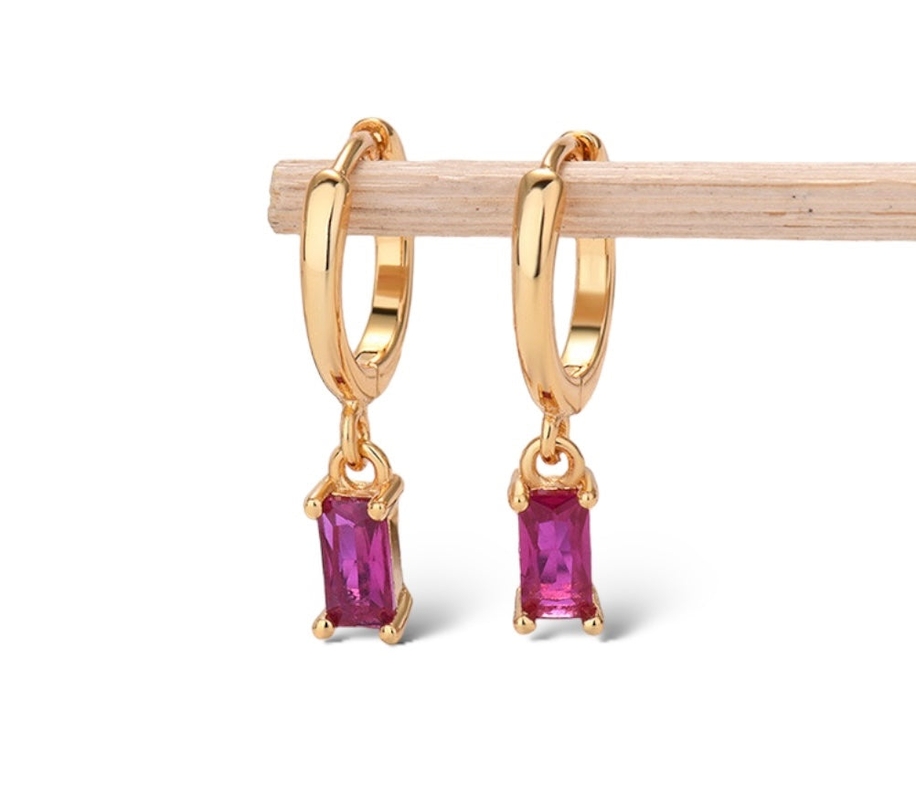 Pink Bandolero Earrings S925