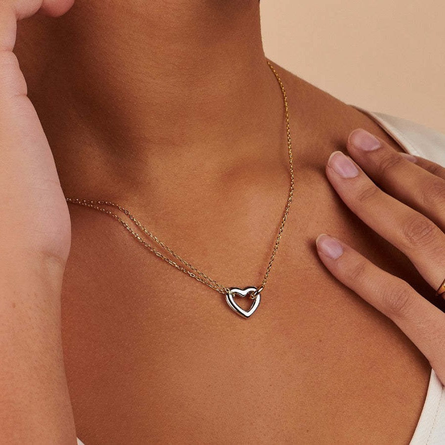 Leïa Heart necklace