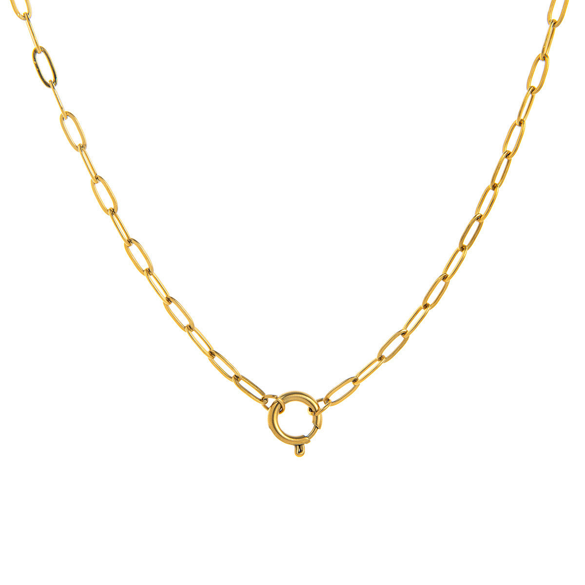 Mari Paper Clip Necklace