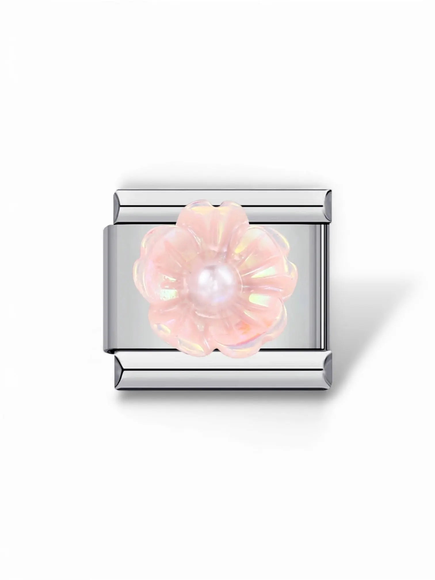 Flor Rosa Italian Charm Valeria Gioielli