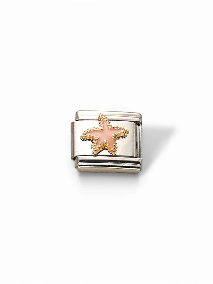 Starfish Pink Italian Charm Valeria Gioielli