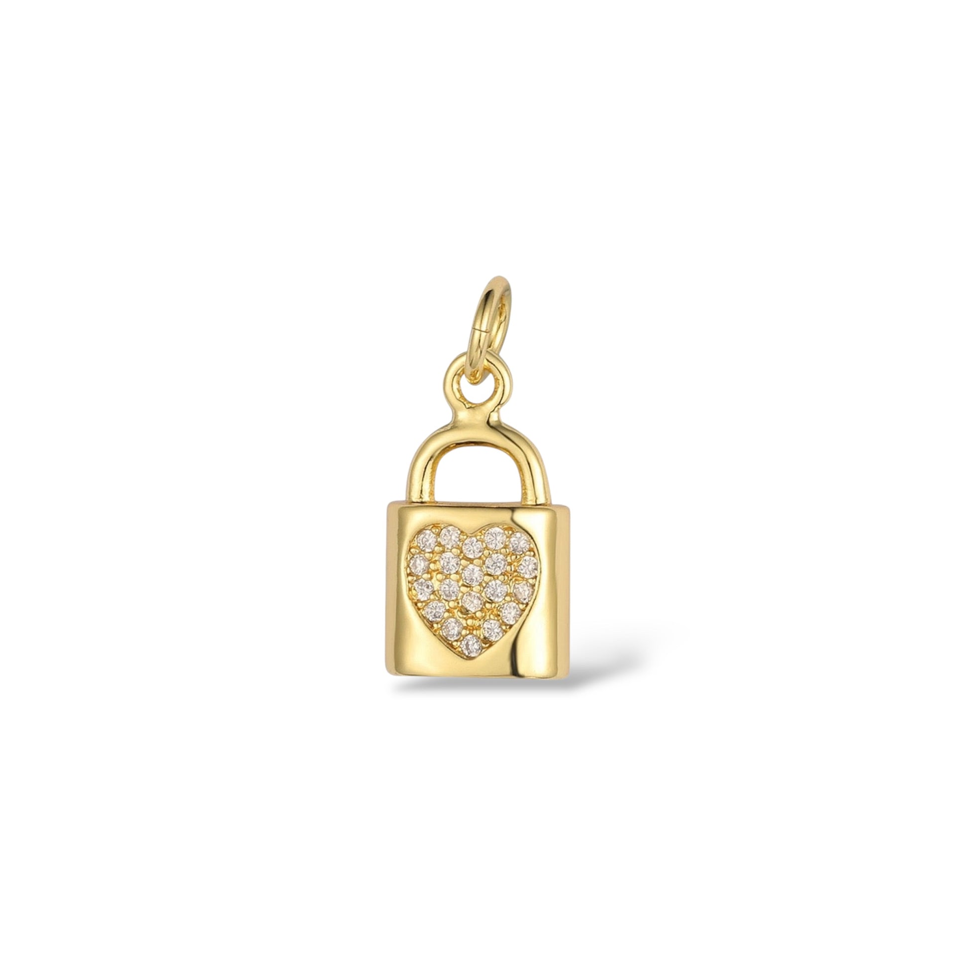 Locked Forever charm
