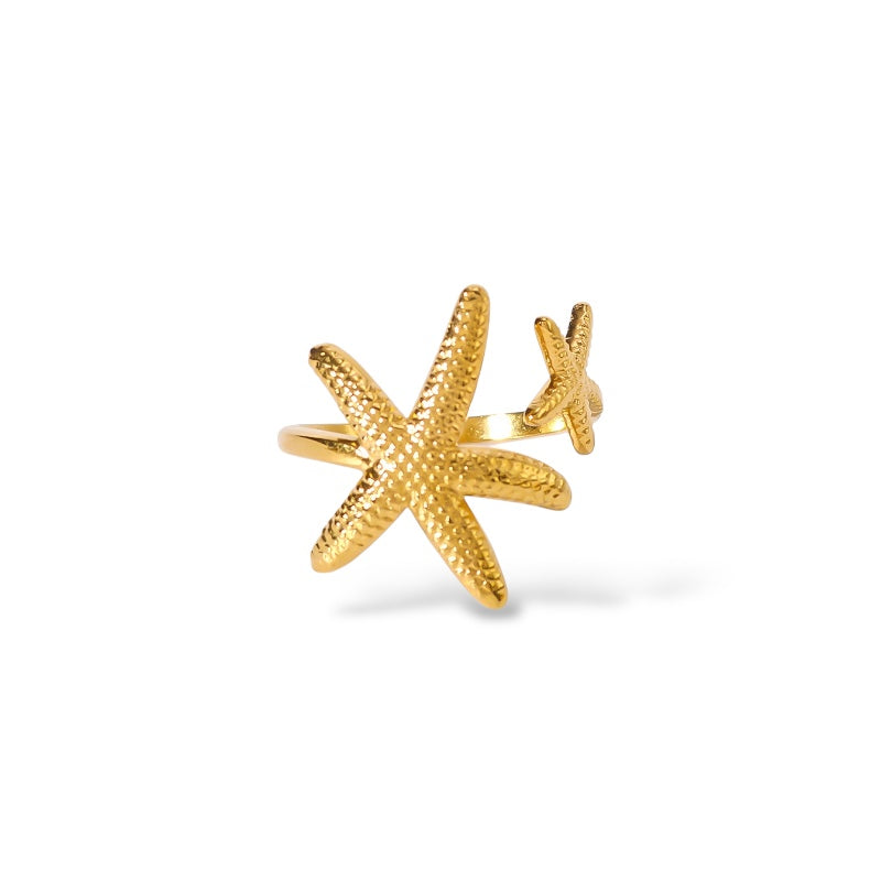 Starfish Adjustable Ring