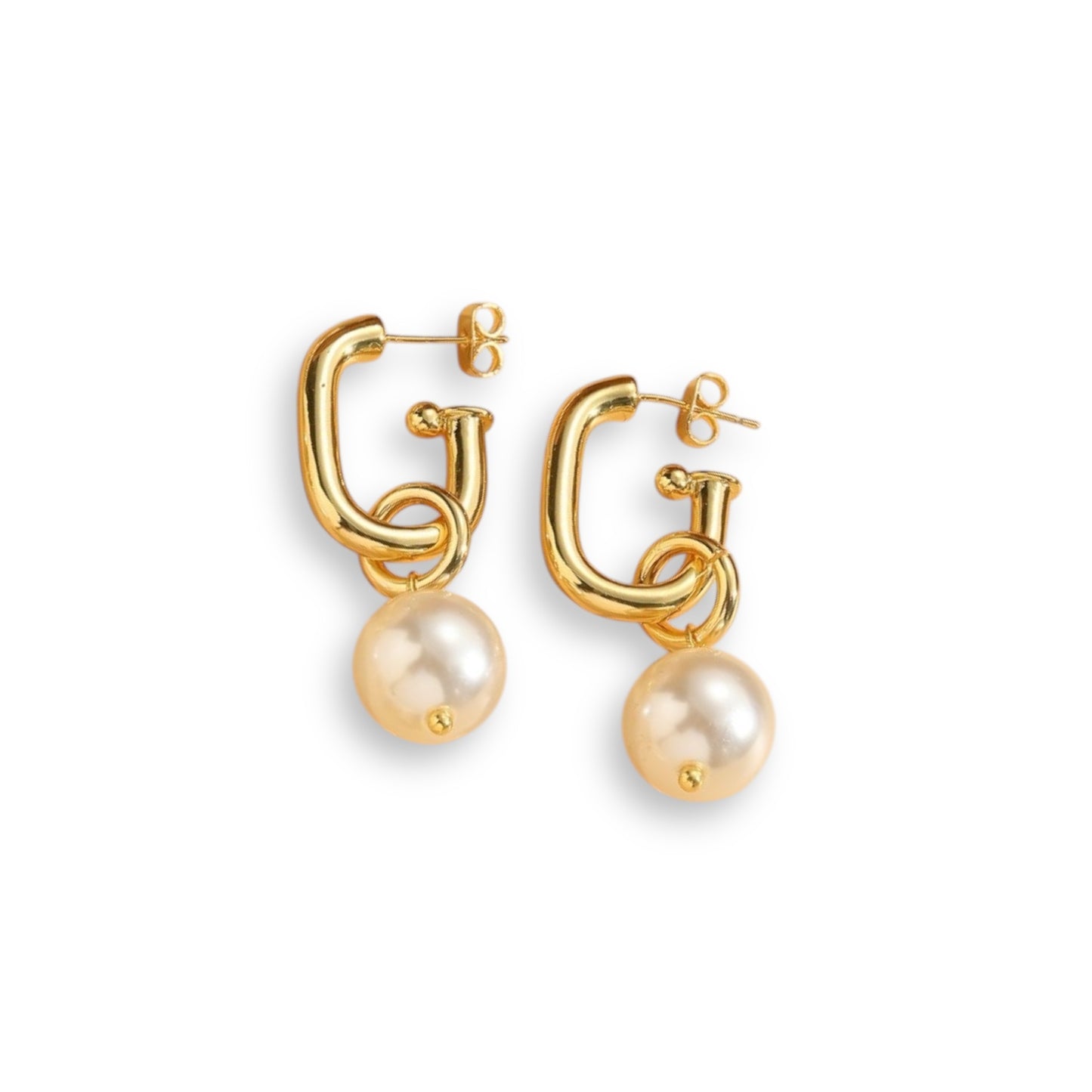 Pearl earrings