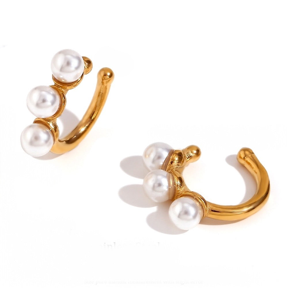 Pearl Earcuffs