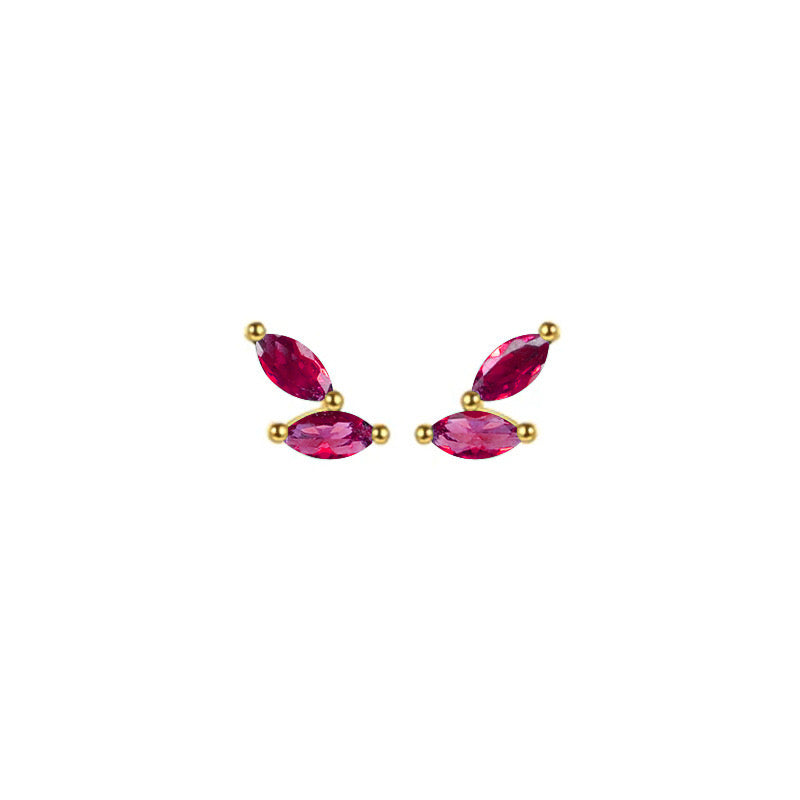 Pink alas earrings (S925)