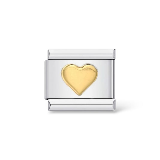 Golden Heart Charm