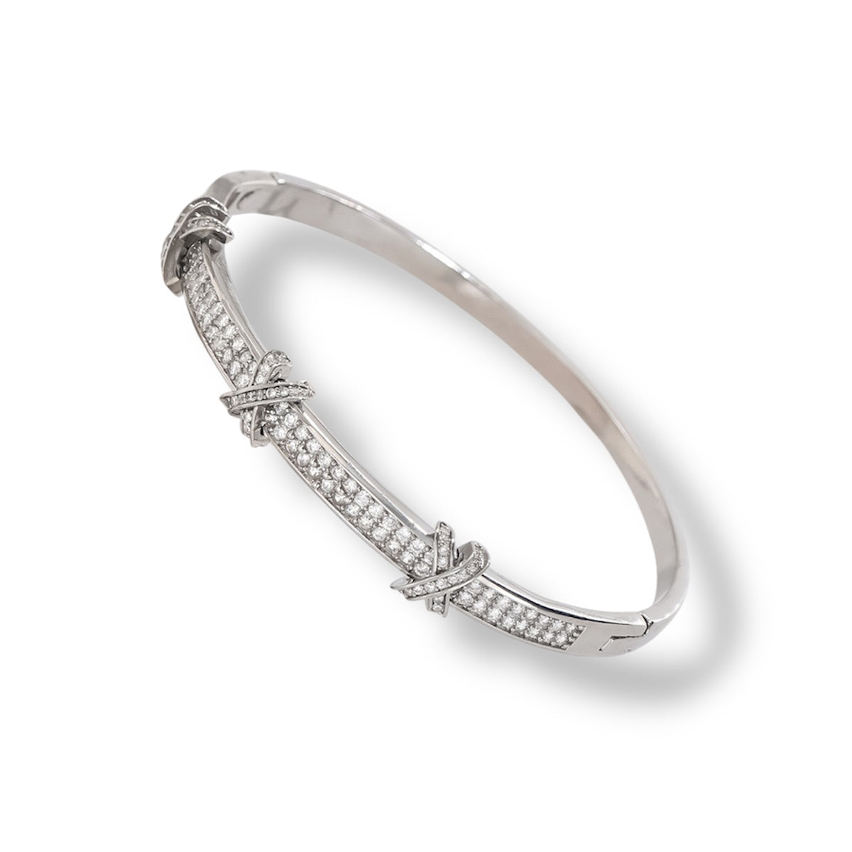Silver & Silver Bangle