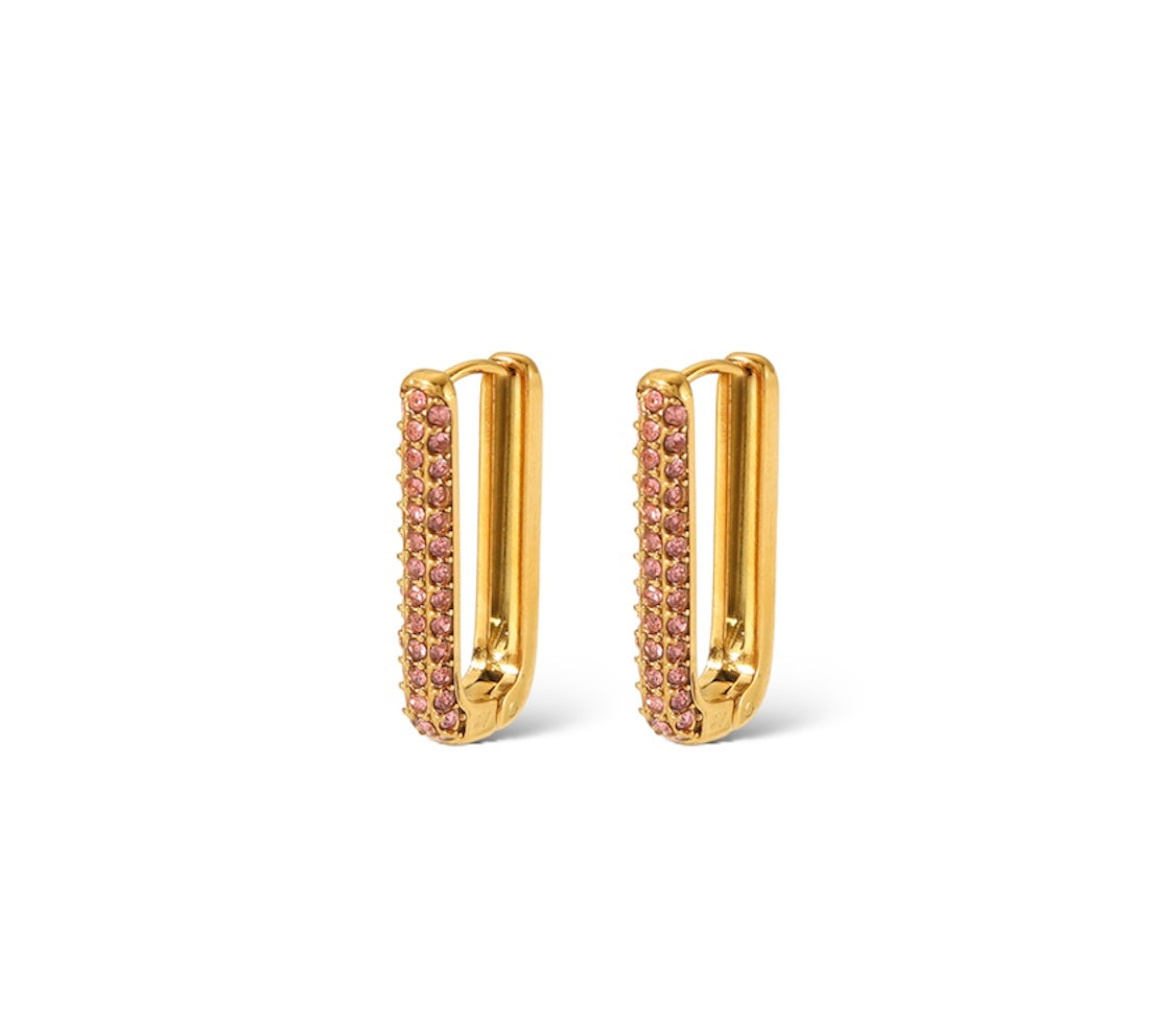Amaya Pink Earrings