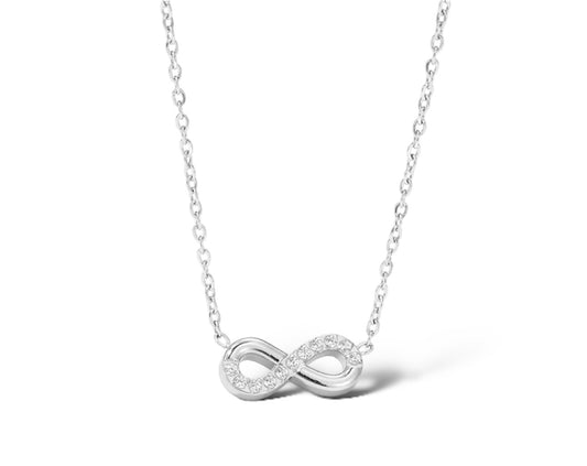 Infinity Silver Necklace