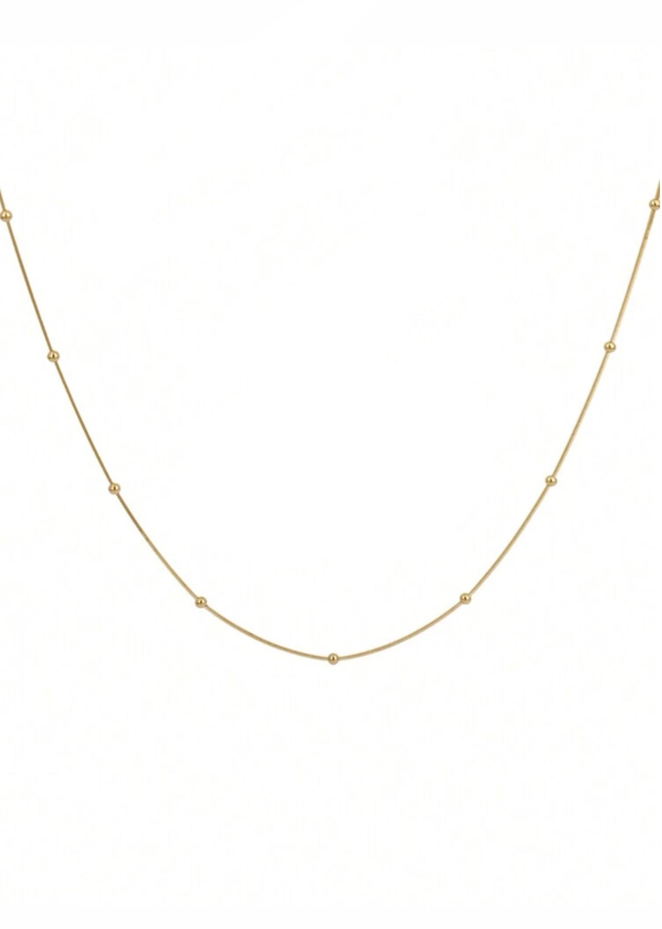 Simple Style Gold Chain