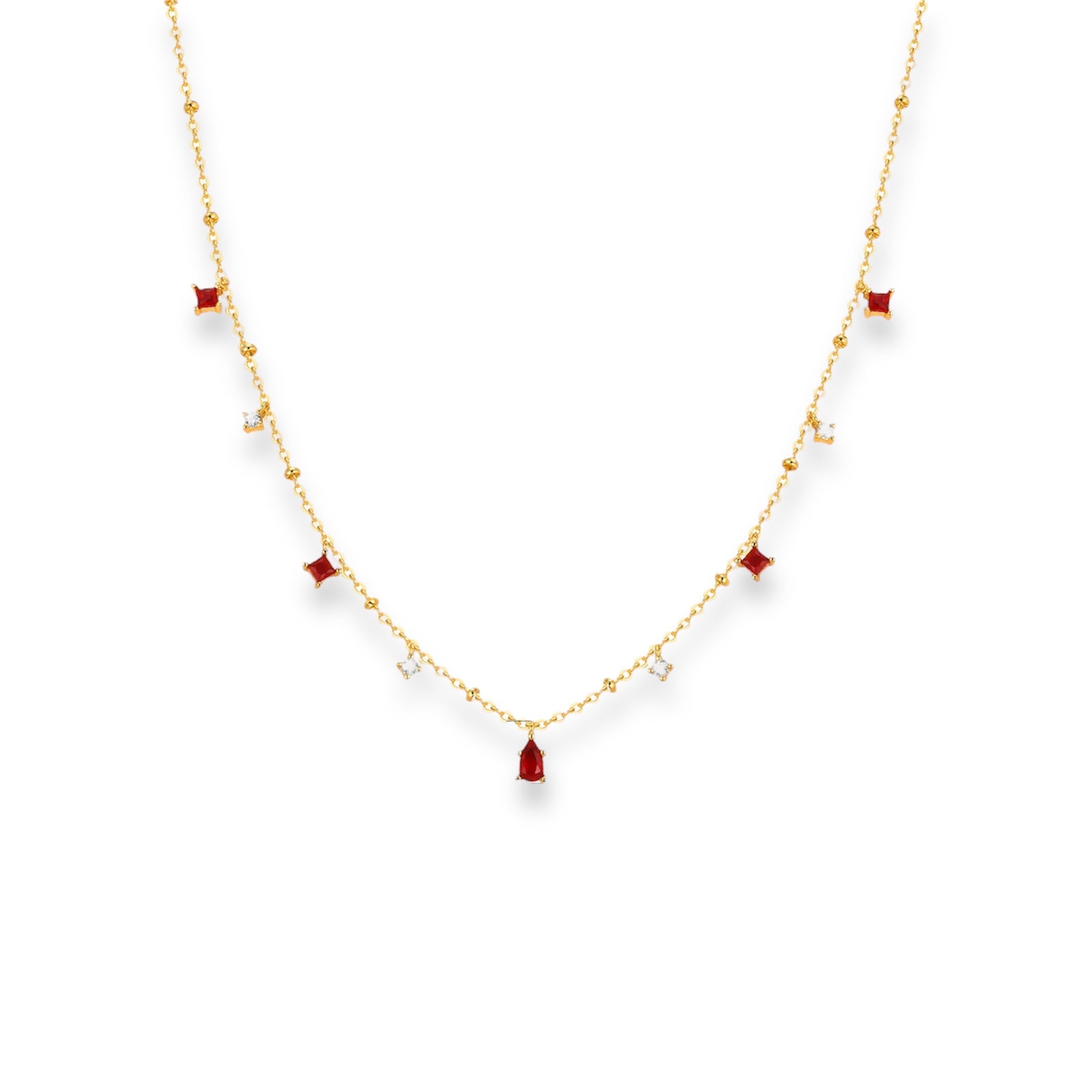 Marena Red Necklace