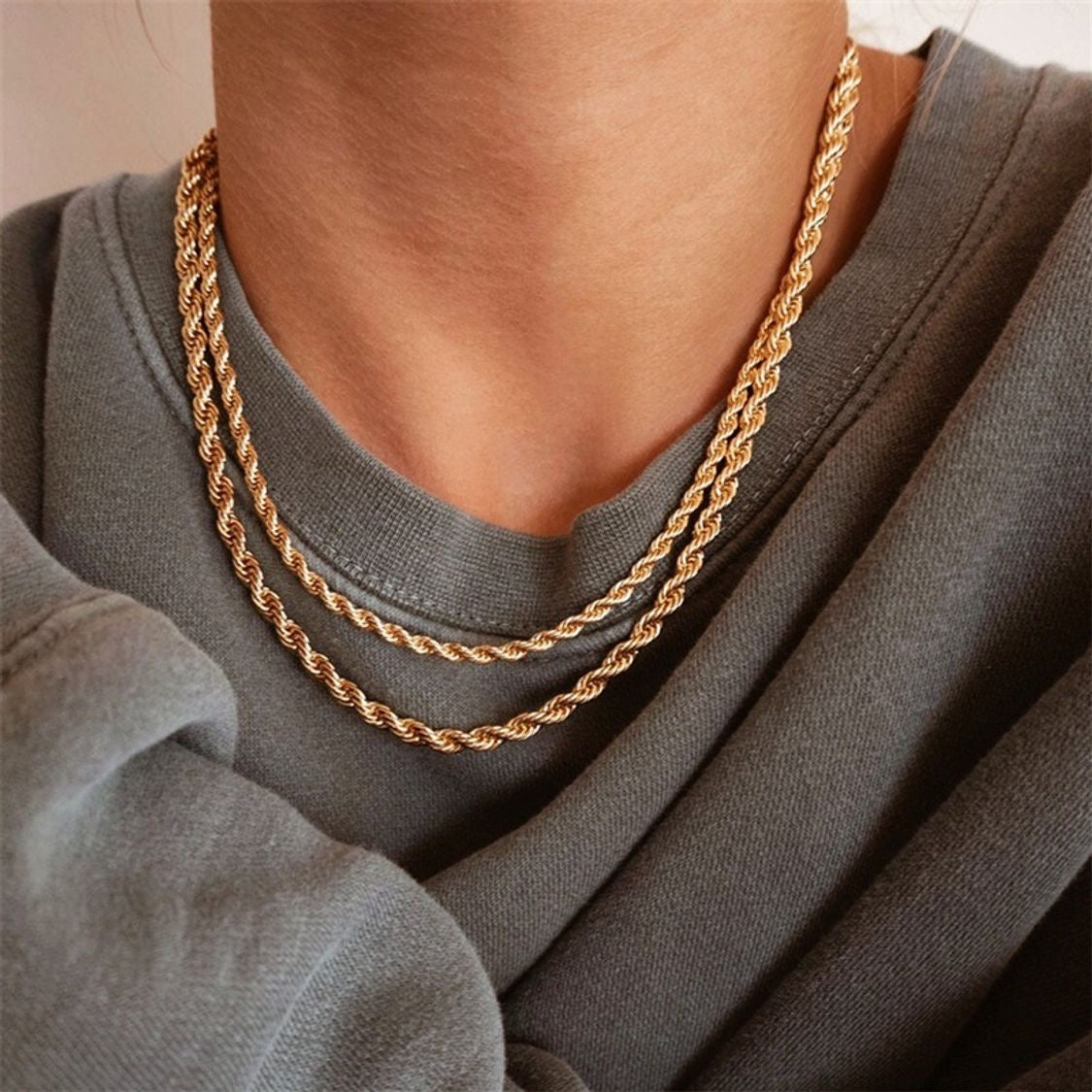 Double Chain Necklace