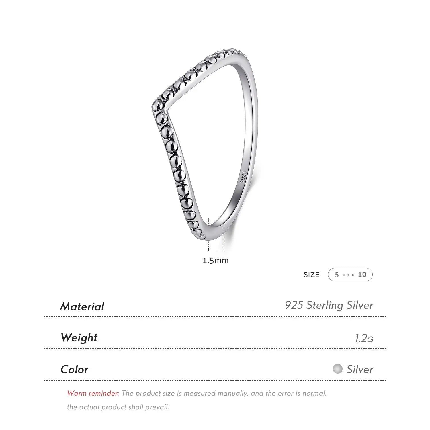 Stacking Ring S925 Valeria Gioielli