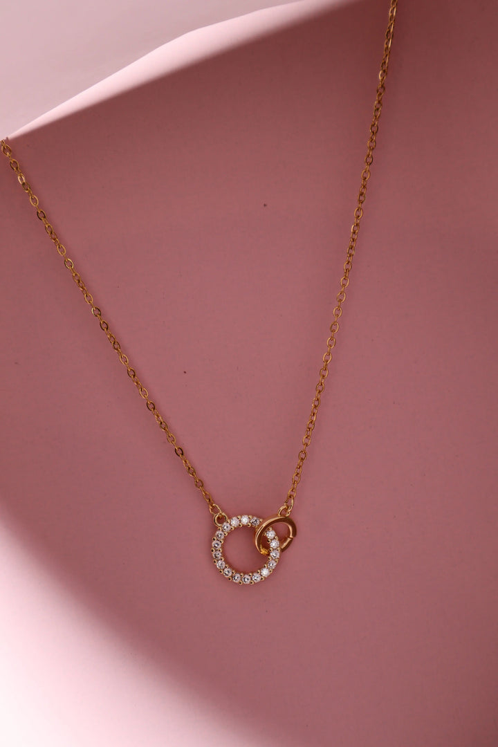 Two Circle Necklace Valeria Gioielli