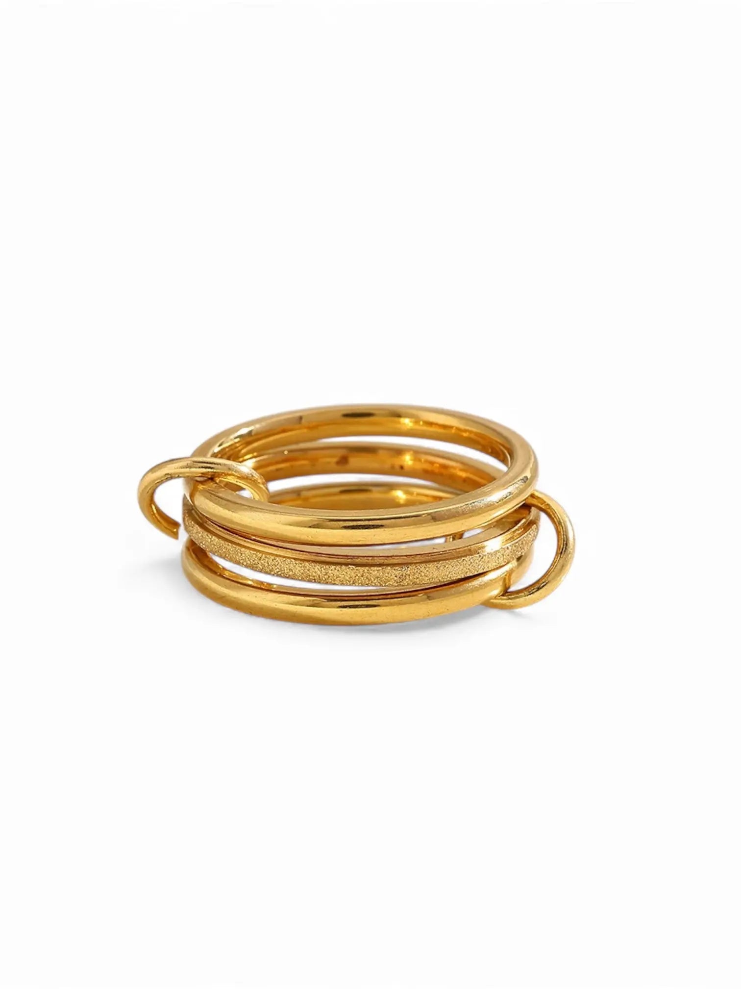 Golden Stackable Ring Valeria Gioielli